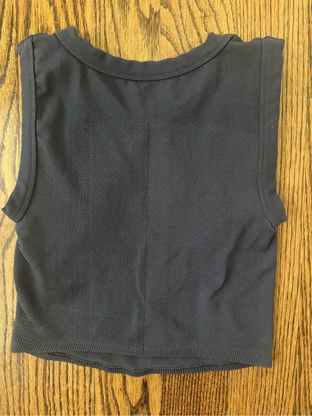 Free people movement free throw navy ribbed tank top XS S - Picture 6 of 9